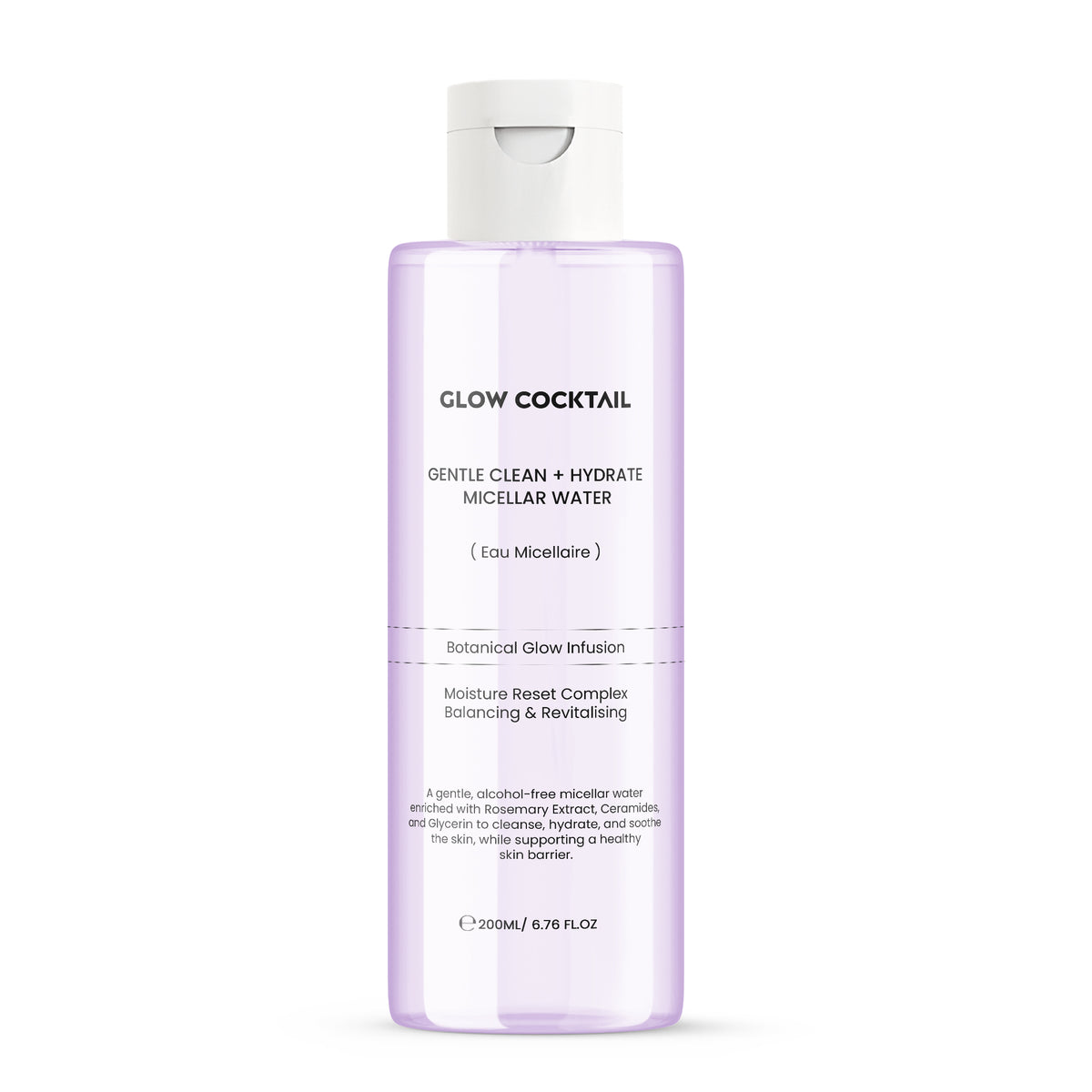 GENTLE CLEAN + HYDRATE MICELLAR WATER 200ML