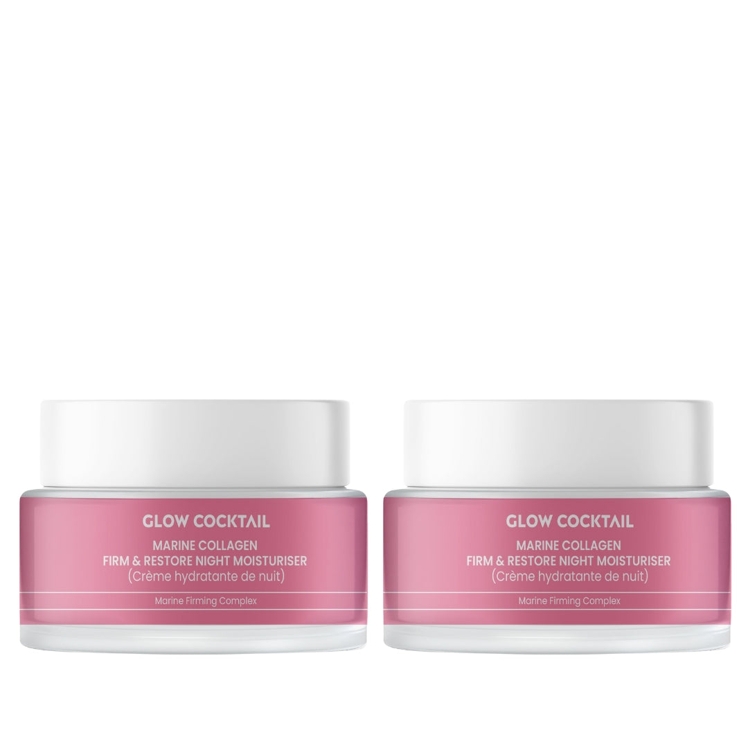 Marine Collagen Firm & Restore Night Moisturiser Duo Pack